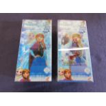 2x Disney - Frozen Lenticular Twin Pack Puzzle - Unchecked & Boxed.
