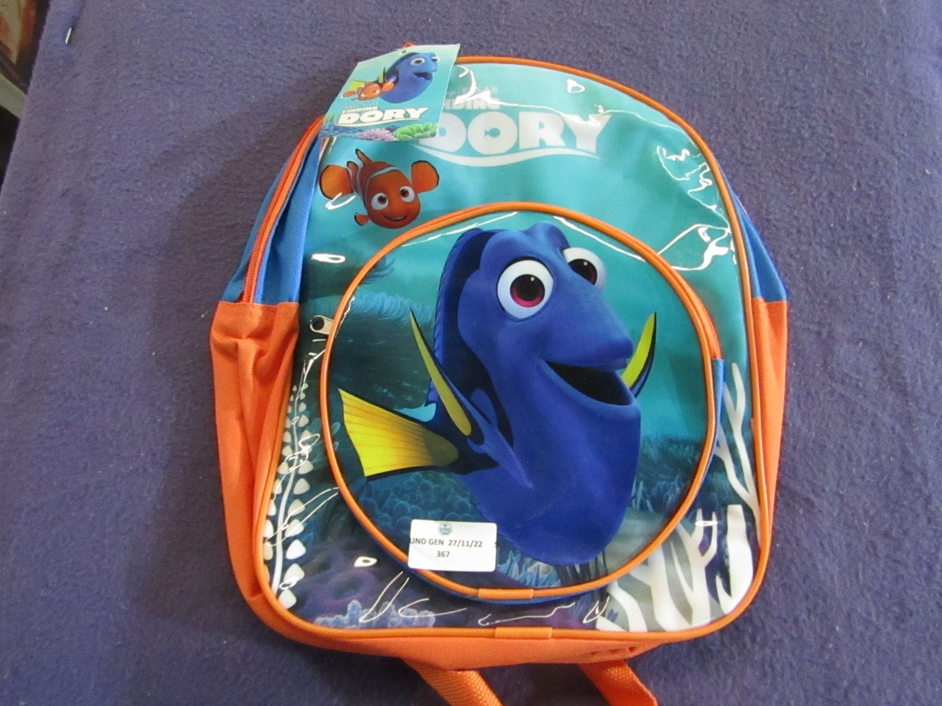 Finding Dory - Backpack - No Packaging, Original Tags.