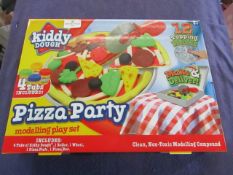 Kiddy Dough - Pizza Party Dough Moulding Set - Unused & Boxed.