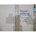 Lloyd Pascal - Grey Tall Corner Unit - Unchecked & Boxed.