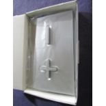 Roca - PL6 Dual Grey Lacquered Flush Plate - Good Condition & Boxed.