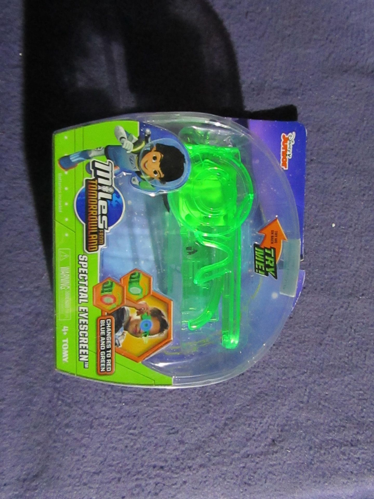 6x Disney Junior - Miles From Tomorrowland Colour-Changing Spectral Eyescreen - Unused & Packaged.