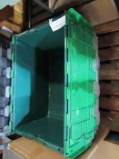 1x Large Plastic Crate Box - Vary Uses - Used Condition.