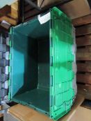 1x Large Plastic Crate Box - Vary Uses - Used Condition.