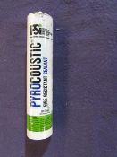 10x FSI - Pyrocoustic Fire Resistant Sealant - 310ml Tubes - BBD NOV20 - Unused.