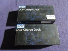 2x Orzly - Duo Charge Dock - Unchecked & Boxed.