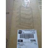 Lloyd Pascal - Chrome 5-Tier Wall Mounted Towel Rack - Unchecked & Boxed.