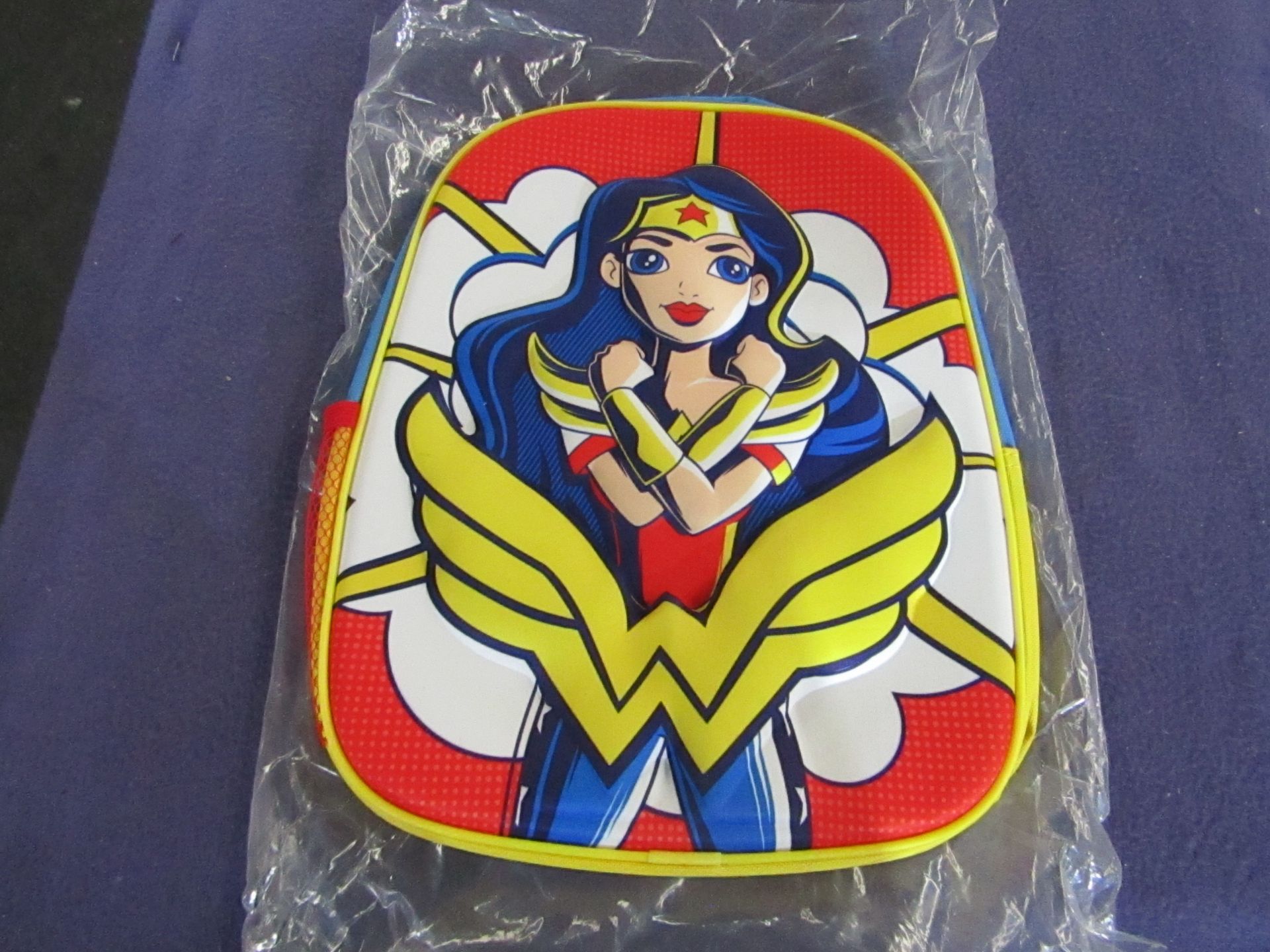 WonderWomen - 3D Backpack - Unused & Packaged.