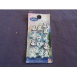 12x Disney Frozen - 12-Piece Erasers Sets - All Unused & Packaged.