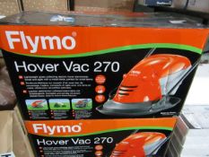 Flymo - Corded Electric Hover Vac 270 Lawnmower - Used Condition, Untested & Boxed. RRP œ95.