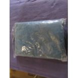 7x Thomas Kneale - Double Fame Retardant Fitted Double Valance Sheet ( 137x191cm ) - Navy - Unused &