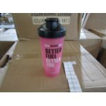 10x Blender Bottle - Pink Protein Shaker Bottle's - 600ml - New & Packaged.