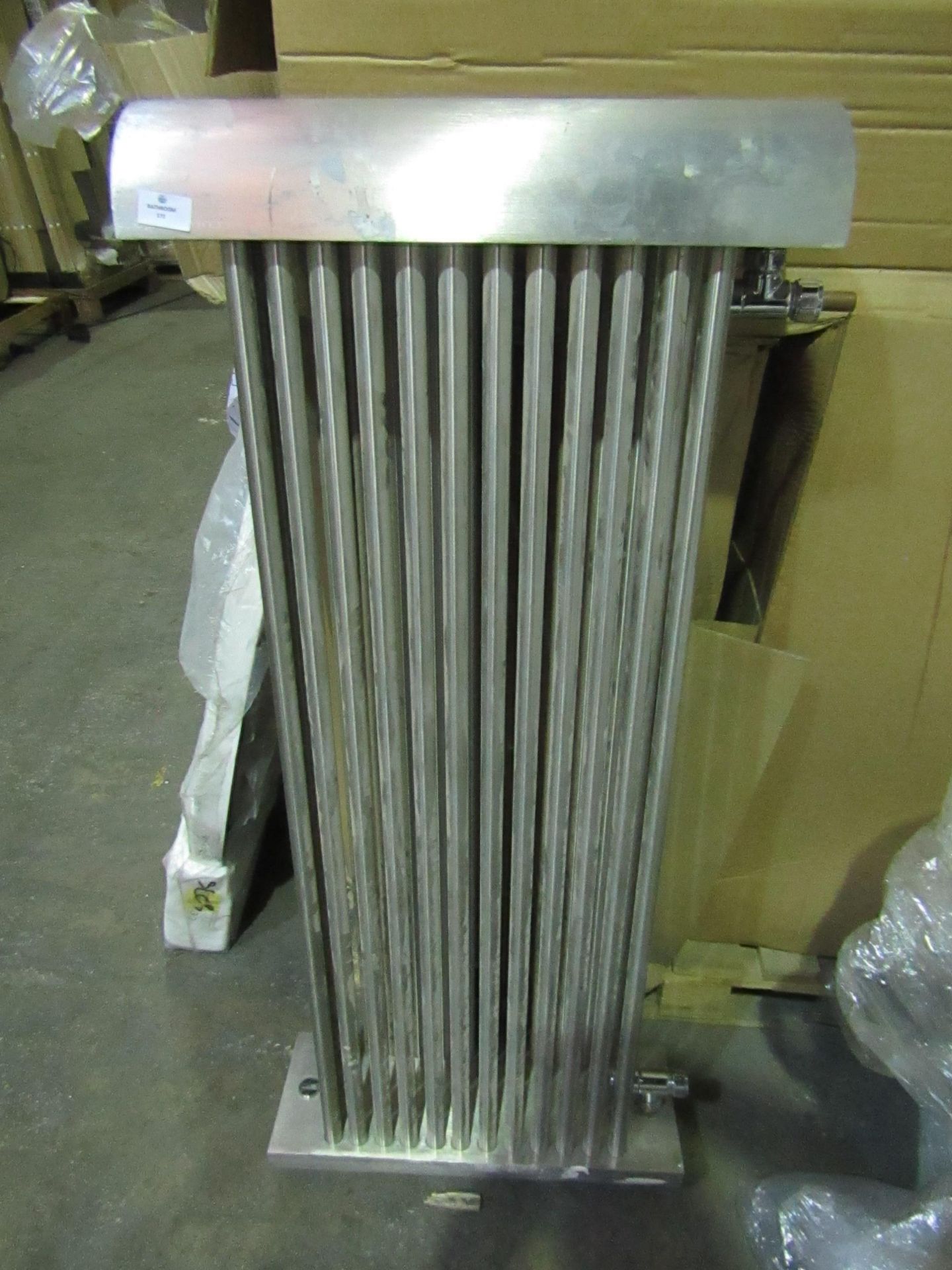 Heavy Steel Radiator - Item Contains Scratches & Scuff Marks - No Packaging.