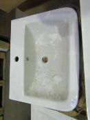 Althea Movado - 580mm Inset Countertop Sink - Good Condition & Boxed.