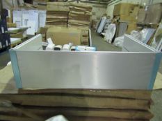 2x Roca - Meridian-N Floor Plinch - Unused, Boxes Damaged Due to Storage.