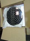 Nikles - Techno XL Chrome Shower Head 200mm - New & Boxed.