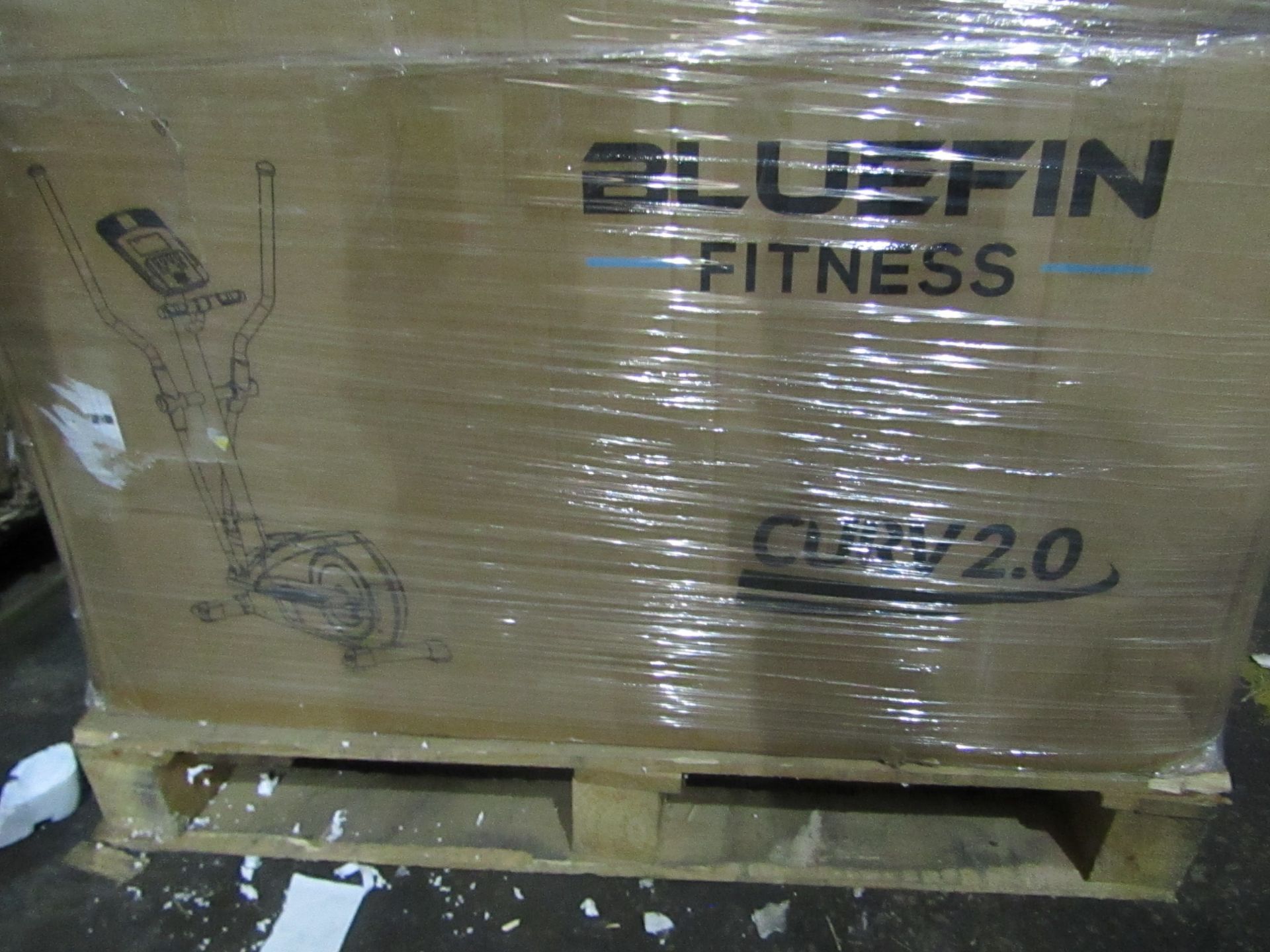 5 x Bluefin Fitness Curv 2.0 Elliptical Air-Walker Cross Trainer and Step Machine RRP “?599.00 each