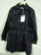 NO VAT ! Monte Cervino Mac Black Size EU M New With Tags