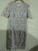 Kaleidoscope Dress Beige Approx Size 10-12 Unworn