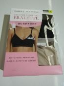 Carole Hochman - Wirefree Bralette ( Pack of 2 ) - Size Small - New & Boxed. (Picked at Randon So