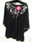 Together women's floral design Top, size 22, new and packaged.