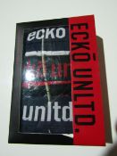 1 X Box of 3 ECKO Boxer Shorts Size S New & Boxed