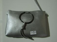 Bruno Banani Silver Coloured Bag With Carring Handle Looks Unused