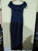 Debut Dress Navy Size 10 Unworn Sample