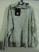 Kaleidoscope Hooded Top Green/Cream Size 12 New With Tags