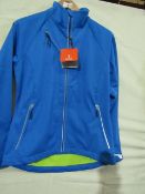 Elevate Soft Shell Jacket Ladies Blue Size S New & Packaged RRP œ90