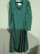 Unbranded Dress With Wrap Around Belt Approx Size 12 Unworn Sample