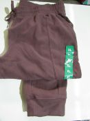 Mondetta - Ladies Cozy Joggers - Berry Flint Size XL - New With Tags.