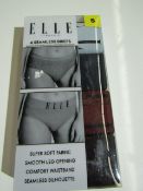 Elle - Seamless Ladies Briefs ( Pack of 4 ) - Size Small - new & Packaged.