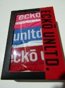 1 X Box of 3 ECKO Boxer Shorts Size S New & Boxed