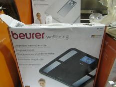 Beurer - Diagnostic Bathroom Scales - Black BF850 - grade B & Boxed.