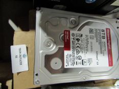 Western Digital 8Tb Hard drtive, unchecked