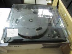 Teac TN175 (Black) Turntable, working with manual and accessories in orignal box, PLU 409727