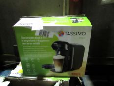 | 1X | TASSIMO VIVY 2 COMPACT ESPRESSO MACHINE | TESTED WORKING AND BOXED | RRP ?40 |