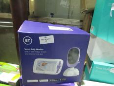 BT Smart Baby Monitor, tested wroming for both sound ad picture in original box