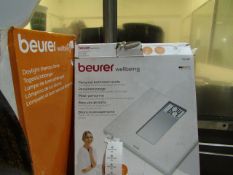 Beurer - Personal Bathroom Scale - PS160 - grade B & Boxed.