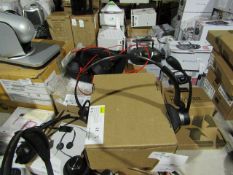 Jabra biz 2300 mono telephone headset, looks in very good condition but unchecked due to the