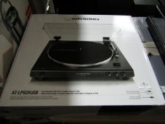 Audio Technica LP60XUSB Black USB Turntable, working in original box, PLU 404908