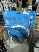 Logi H150 Stero Headset with Microphone For Computers in orginal packaging looks unused