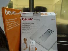 Beurer - Personal Bathroom Scale - PS160 - grade B & Boxed.