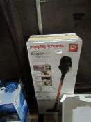 Morphy Richards super vac,. Boxed and unchecked