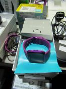 Fitbit Versa LTE edition futness tracker, powers on, in orignal box with charger