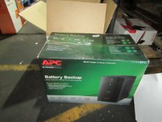 APC battery back up, boxed and unchecked