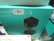 Hive View Smart indoor camera, unchecked and in original box