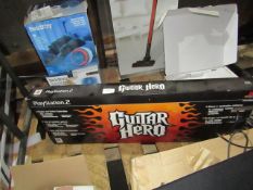 PlayStation 2 Guitar hero in Original packaging unchecked