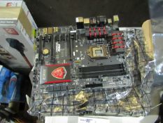 MSI Z97 Gaming 5 motherboard, unchecked in original box